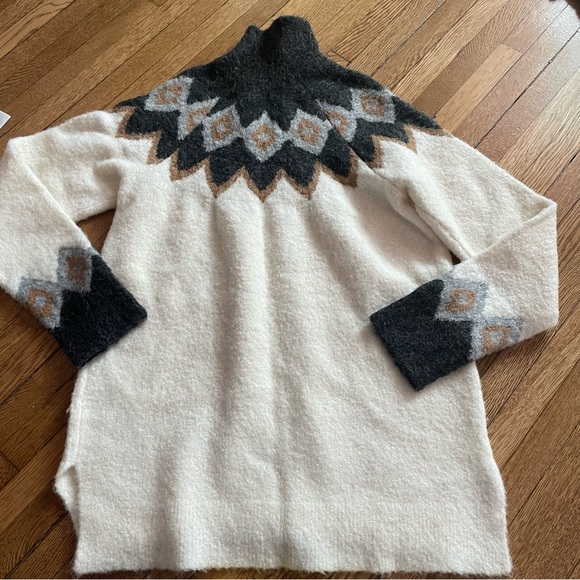 A&F thick oversized ski sweater XS nwt - Picture 5 of 8